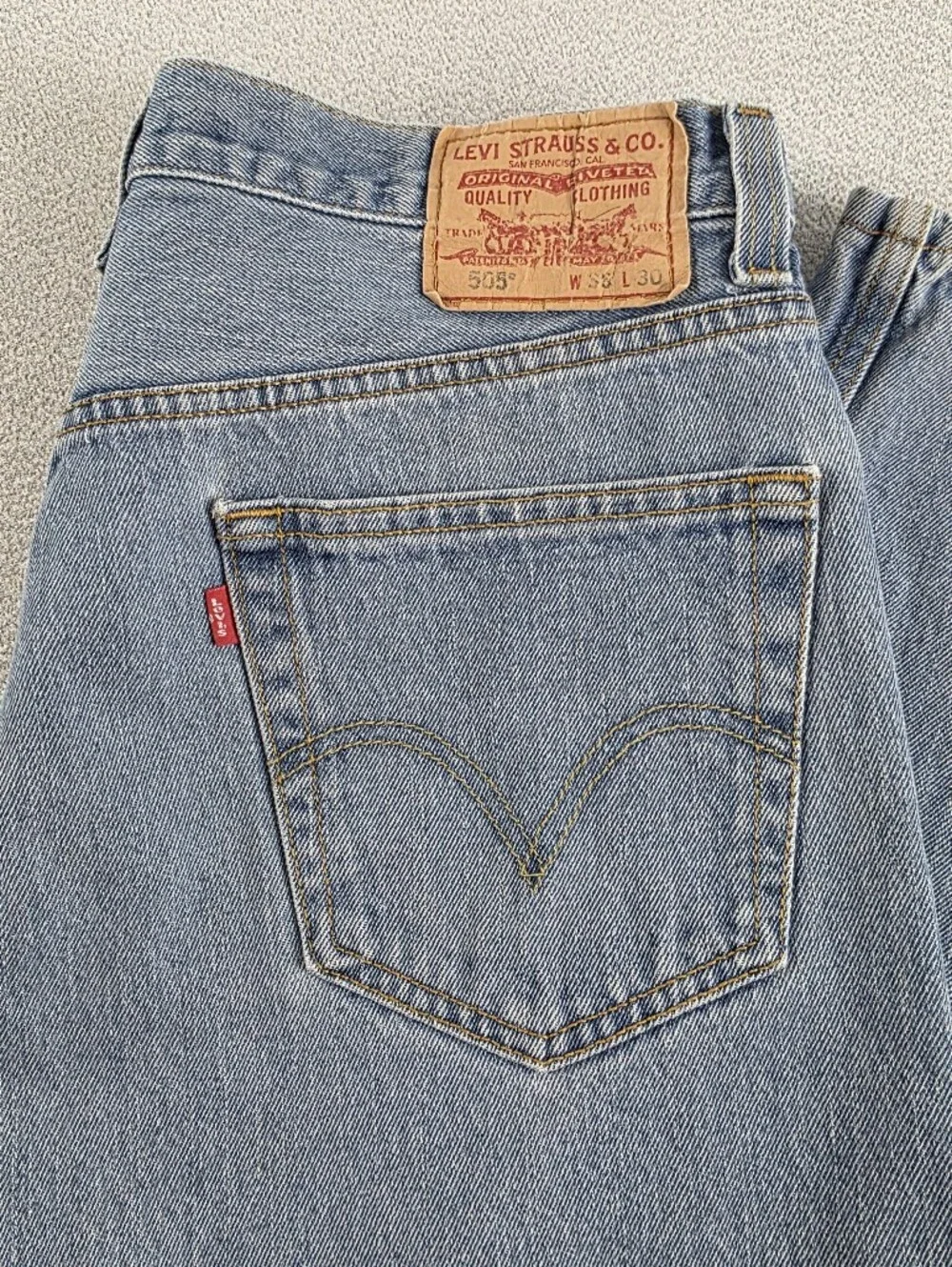 Levi's Classic 505 Regular Fit Jeans 36X30